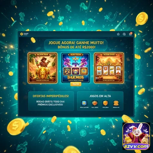 Jogador desfrutando slots VIP em cassino online