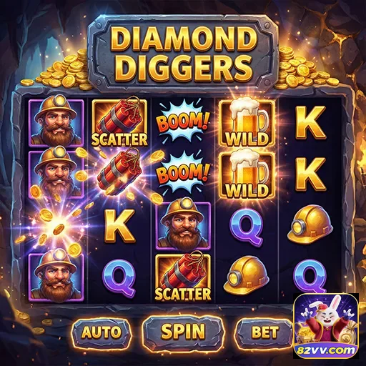 App da 82vv exibindo serviços VIP em um design moderno