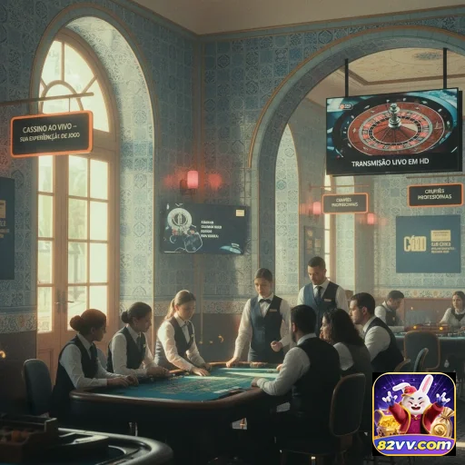 Jogador desfrutando de serviço VIP em cassino ao vivo